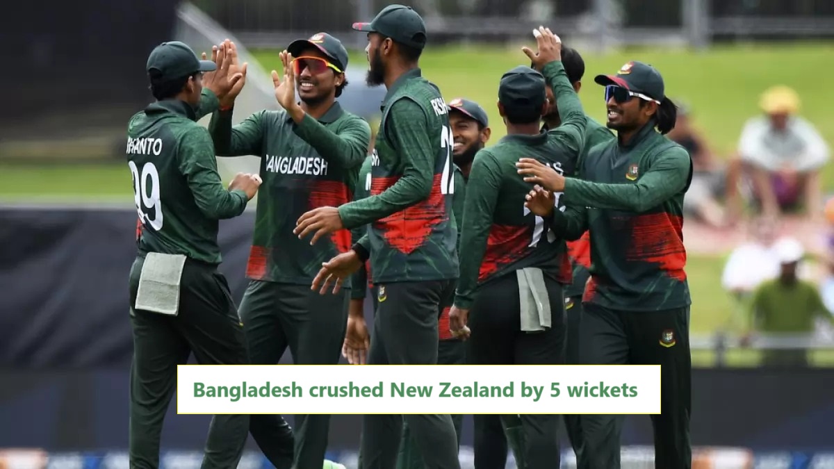 bangladesh crushed new zealand